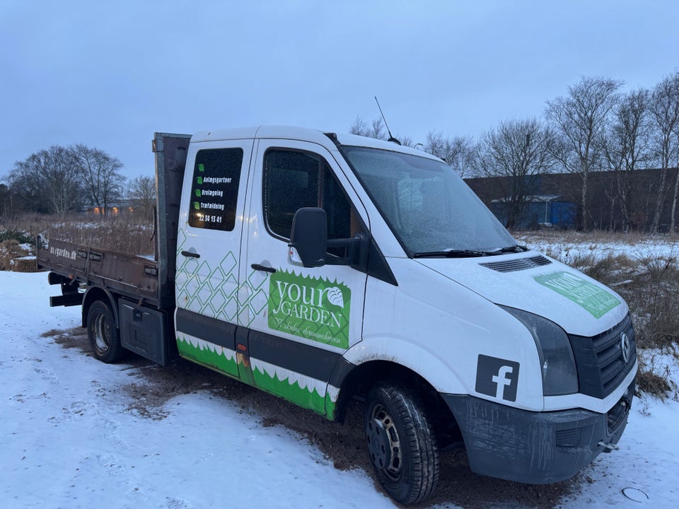 VW Crafter 2,0 TDi 163 Db.Kab m/lad M 4d