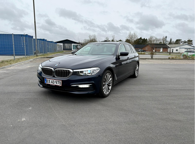 BMW 520d 2,0 Touring Connected aut. Diesel aut. Automatgear modelår 2018 km 207000 Blå ABS airbag se