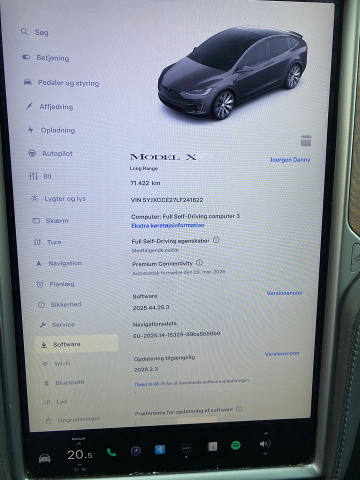 Tesla Model X Long Range AWD 7prs 5d