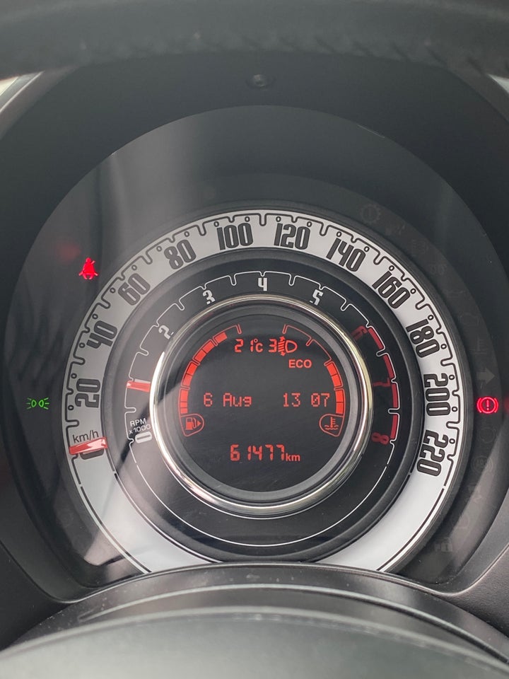 Fiat 500 0,9 TwinAir 80 Black Edition 3d
