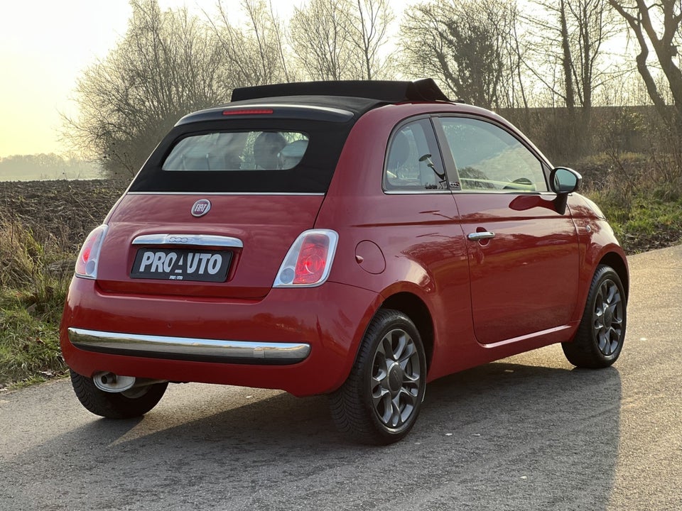 Fiat 500C 1,2 Lounge 2d