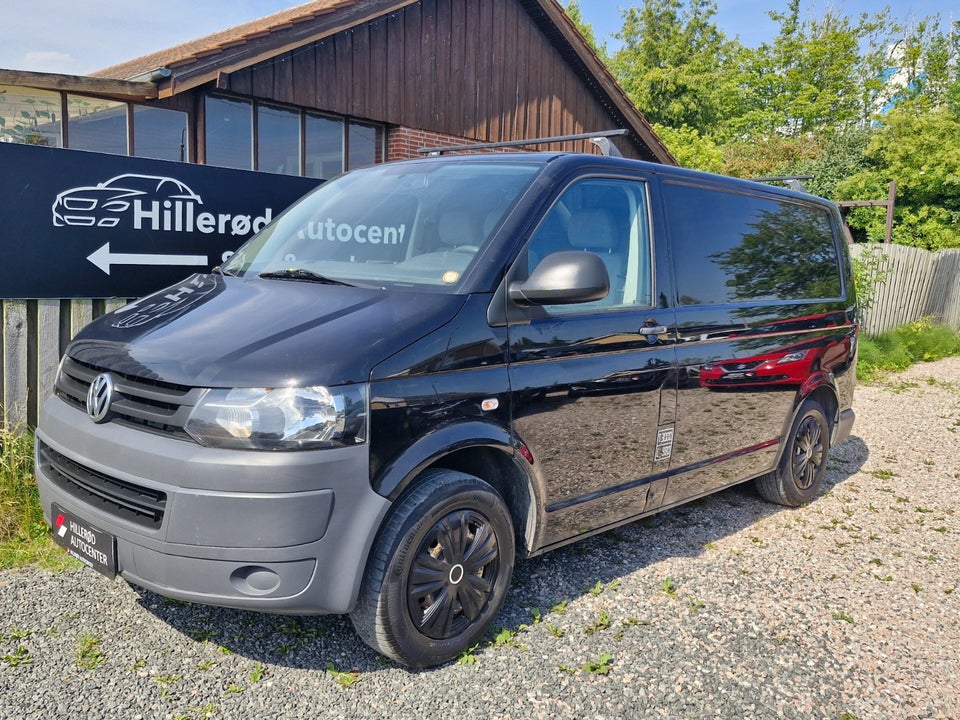 VW Transporter 2,0 TDi 84 Kassevogn kort