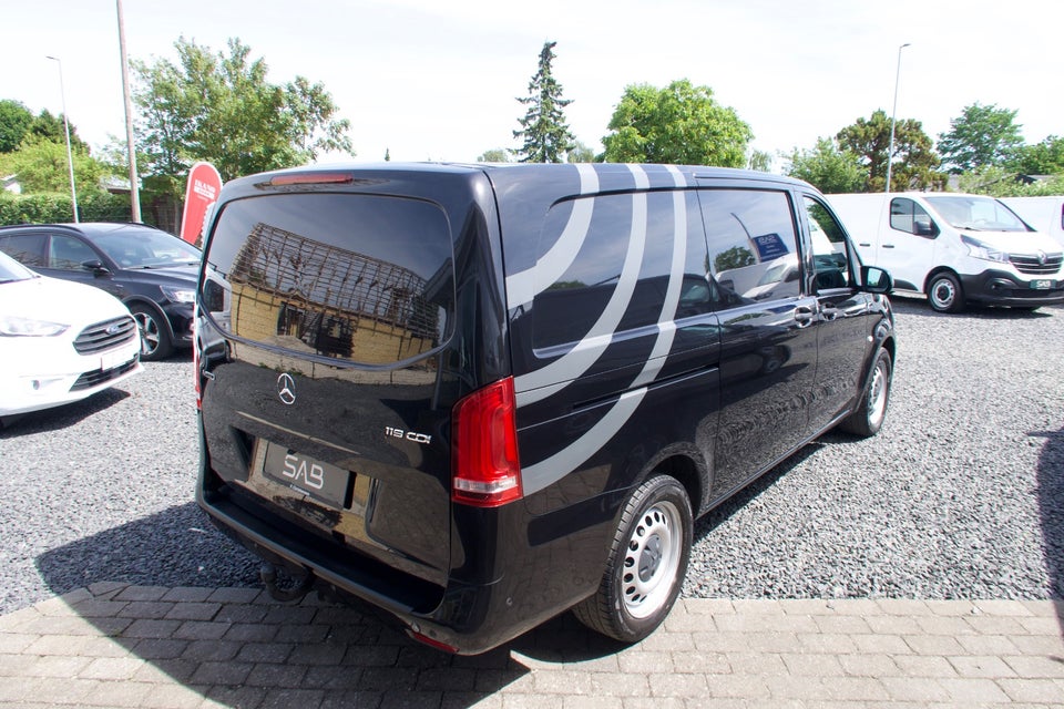 Mercedes Vito 119 2,0 CDi Kassevogn Complete aut. L RWD