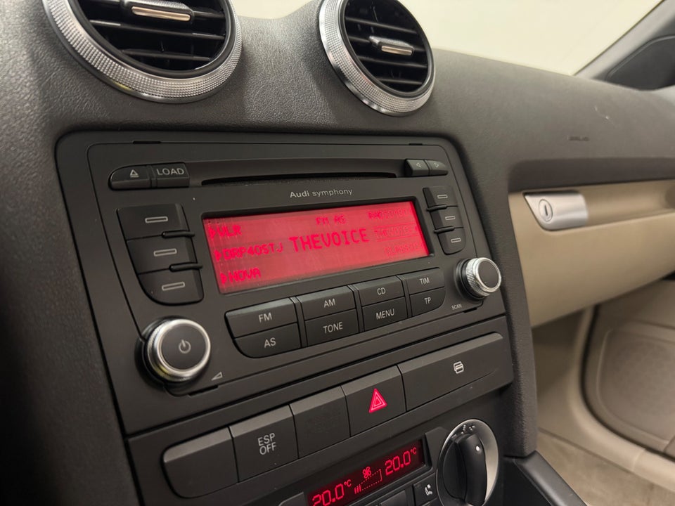 Audi A3 1,8 TFSi Ambition Cabriolet DSG 2d