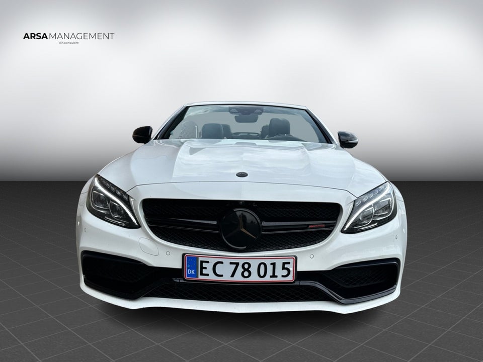 Mercedes C63 4,0 AMG S Cabriolet aut. 2d