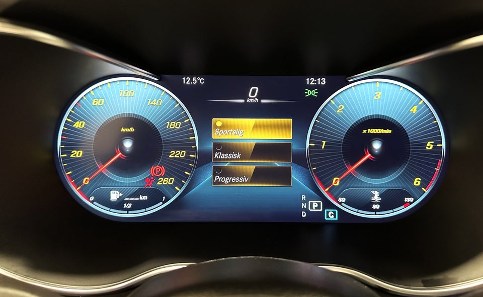 Mercedes C220 d 2,0 AMG Line Night Edition stc. aut. 5d