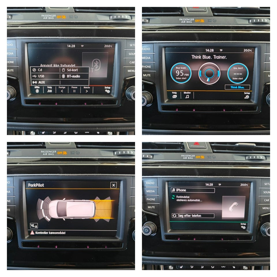 VW Touran 1,2 TSi 110 Comfortline 7prs 5d