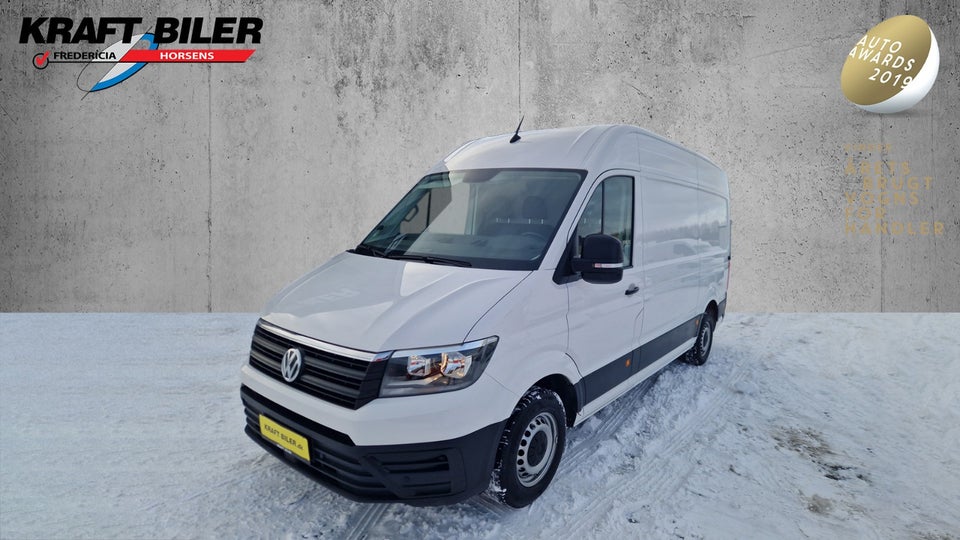 VW Crafter 35 2,0 TDi 177 Kassevogn L3H2 aut.