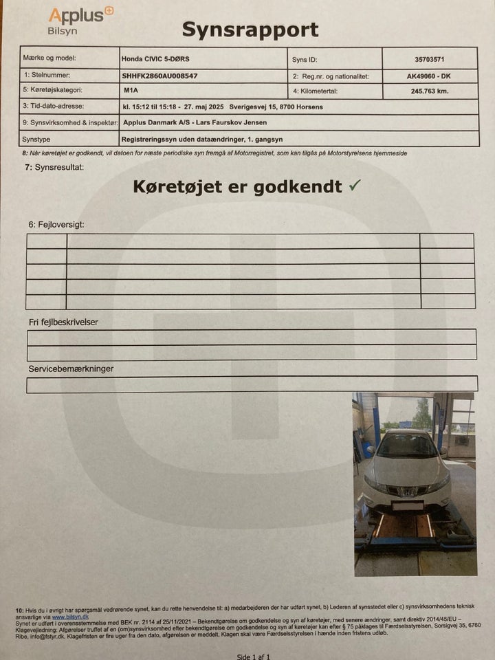 Honda Civic 1,8 Sport aut. 5d