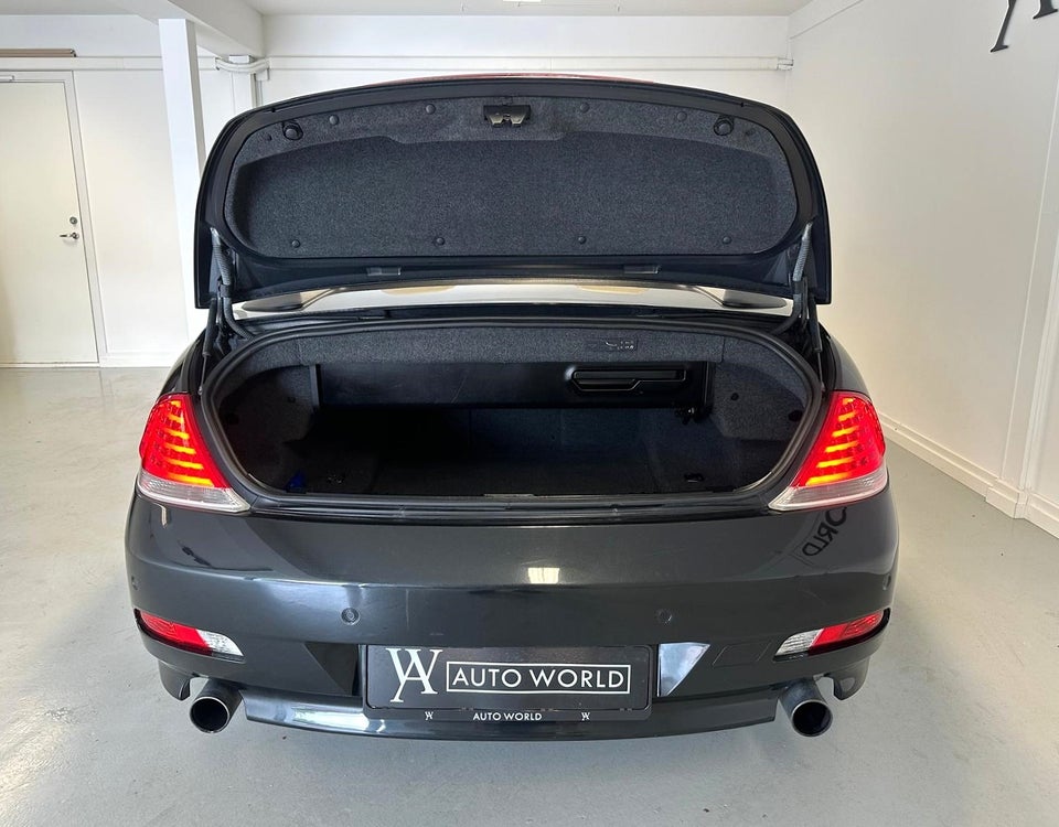 BMW 630i 3,0 Cabriolet Steptr. 2d