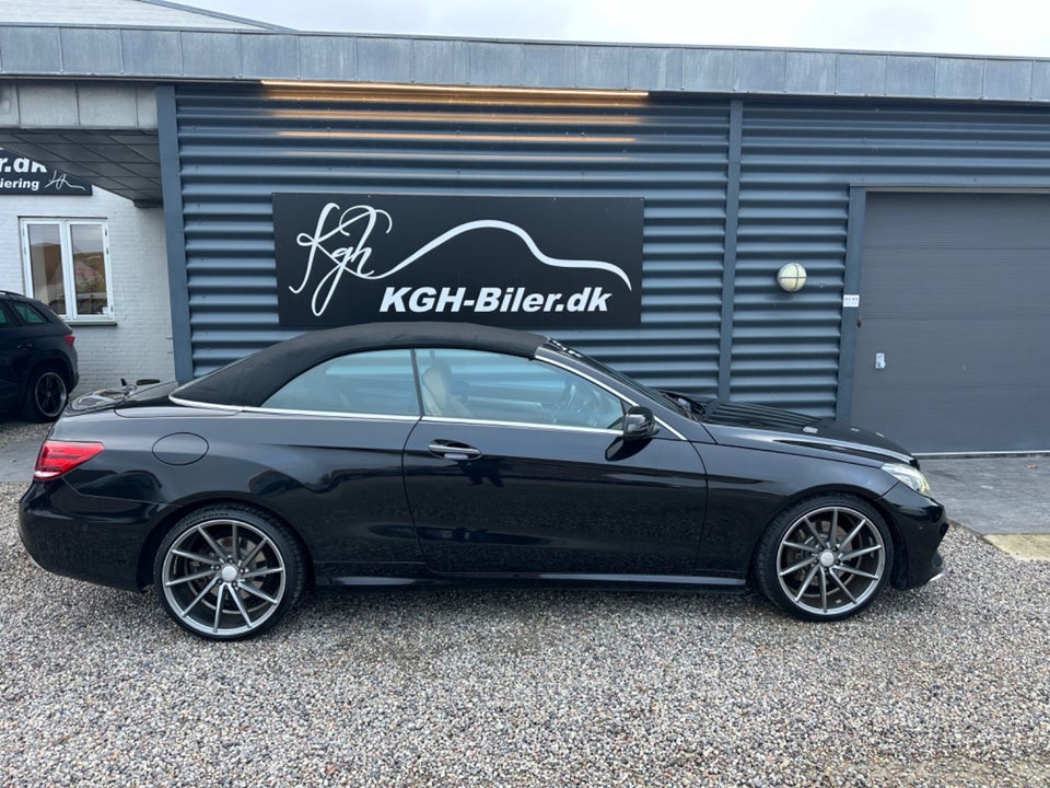 Mercedes E350 3,0 BlueTEC AMG Line Cabriolet aut. 2d