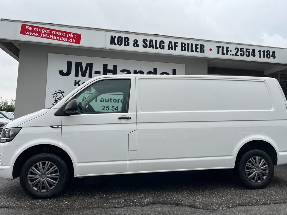 VW Transporter 2,0 TDi 150 Kassevogn DSG lang