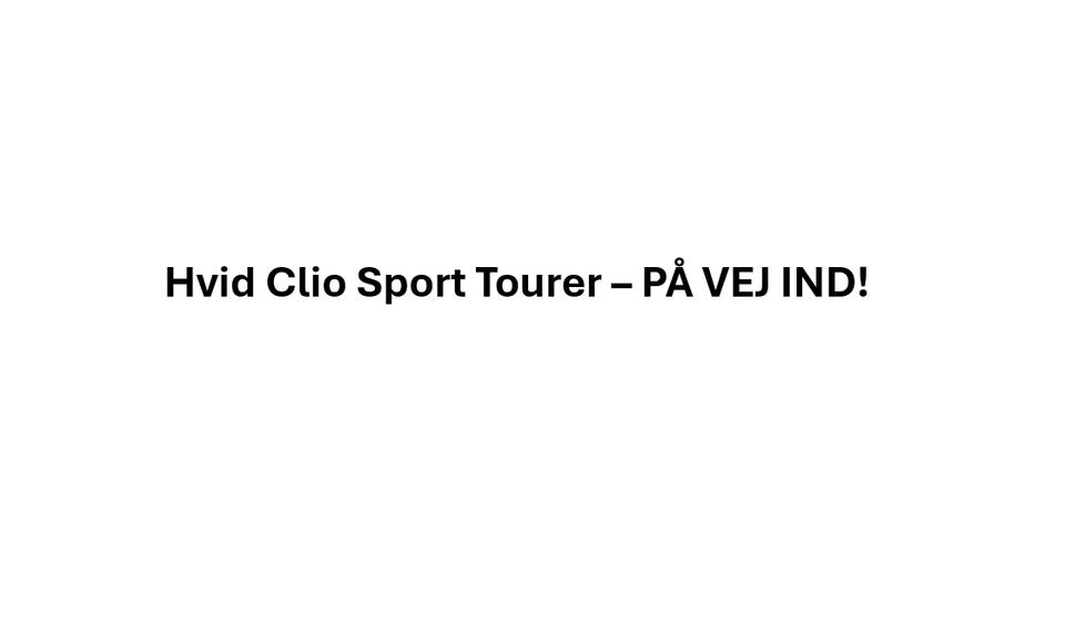 Renault Clio IV 0,9 TCe 90 Zen Sport Tourer 5d