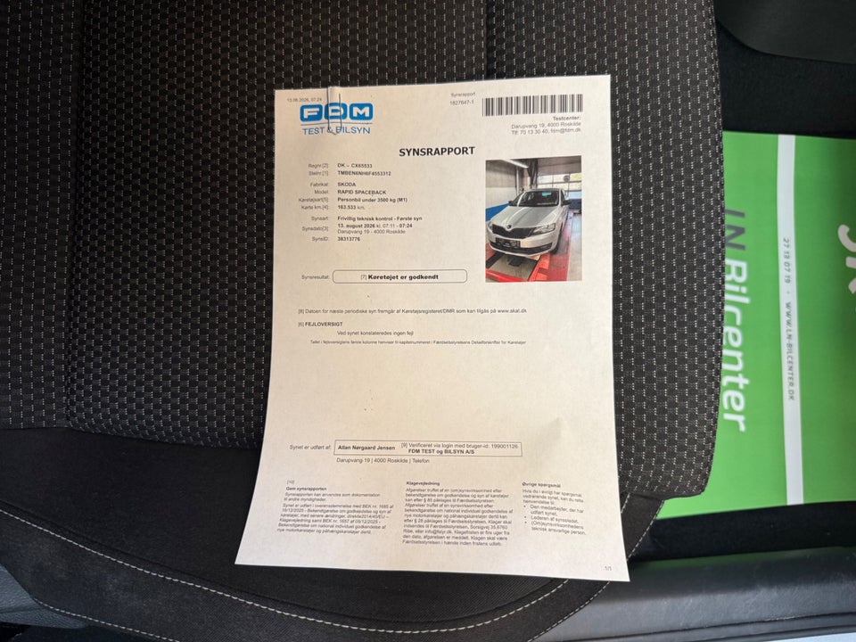 Skoda Rapid 1,2 TSi 105 110 Edition Spaceback 5d