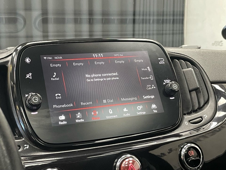 Fiat 500 1,2 Black 3d