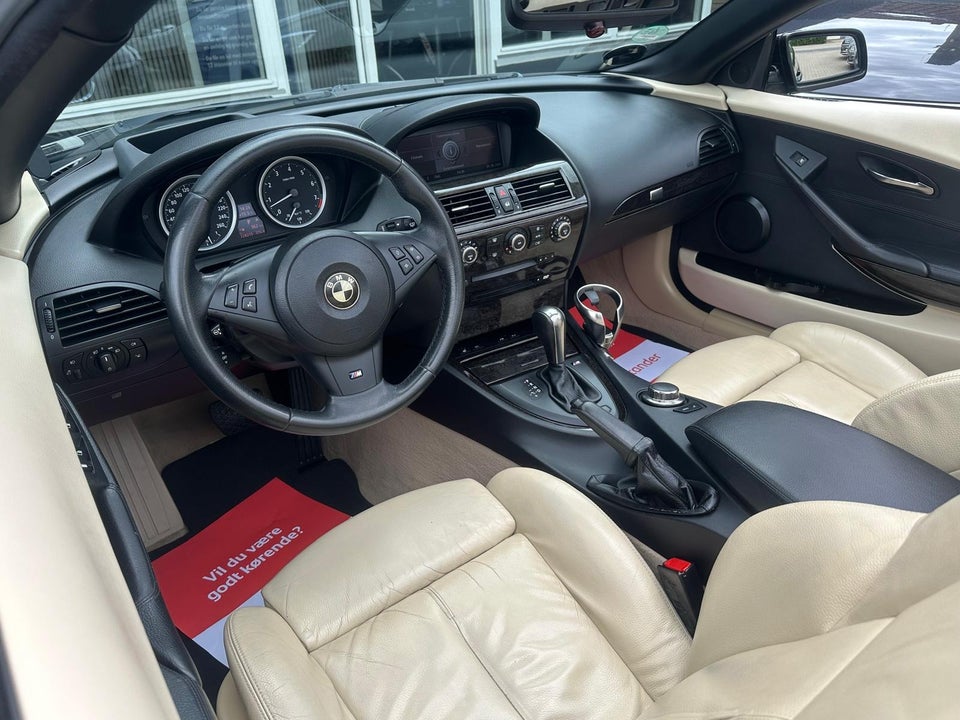 BMW 630i 3,0 Cabriolet Steptr. 2d