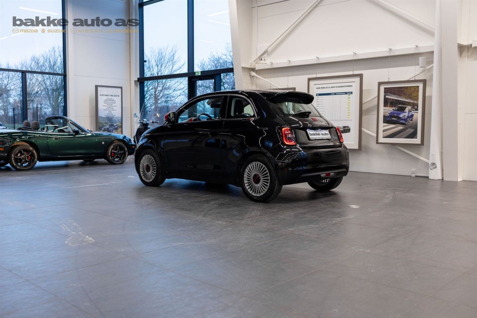 Fiat 500e 42 (RED) 3d