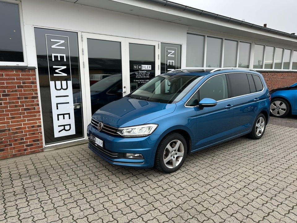 VW Touran 2,0 TDi 150 Highline DSG 7prs 5d