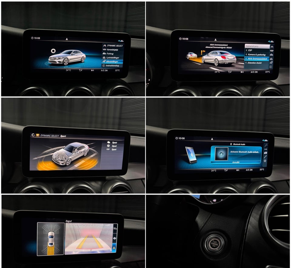 Mercedes C220 d 2,0 AMG Line aut. 4d