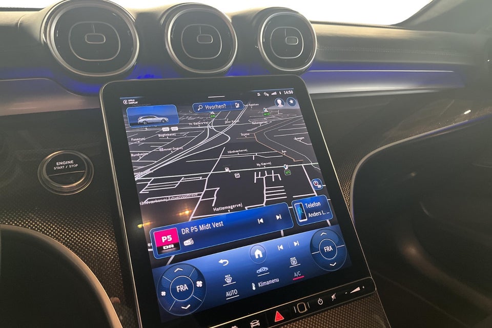 Mercedes C300 e 2,0 AMG Line stc. aut. 5d