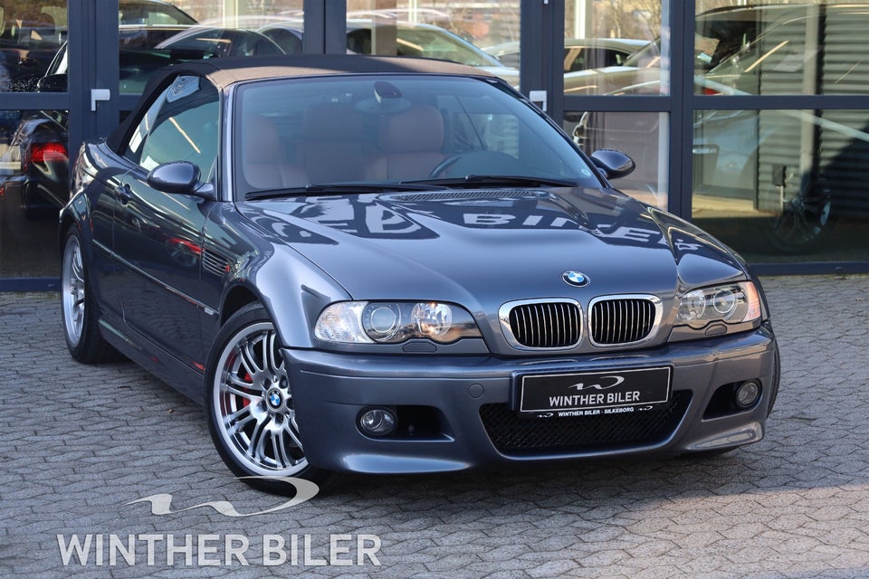 BMW M3 3,2 Cabriolet SMG 2d