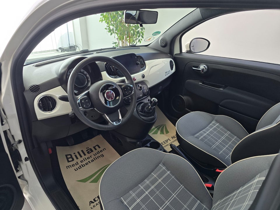 Fiat 500 1,0 Hybrid Lounge 3d