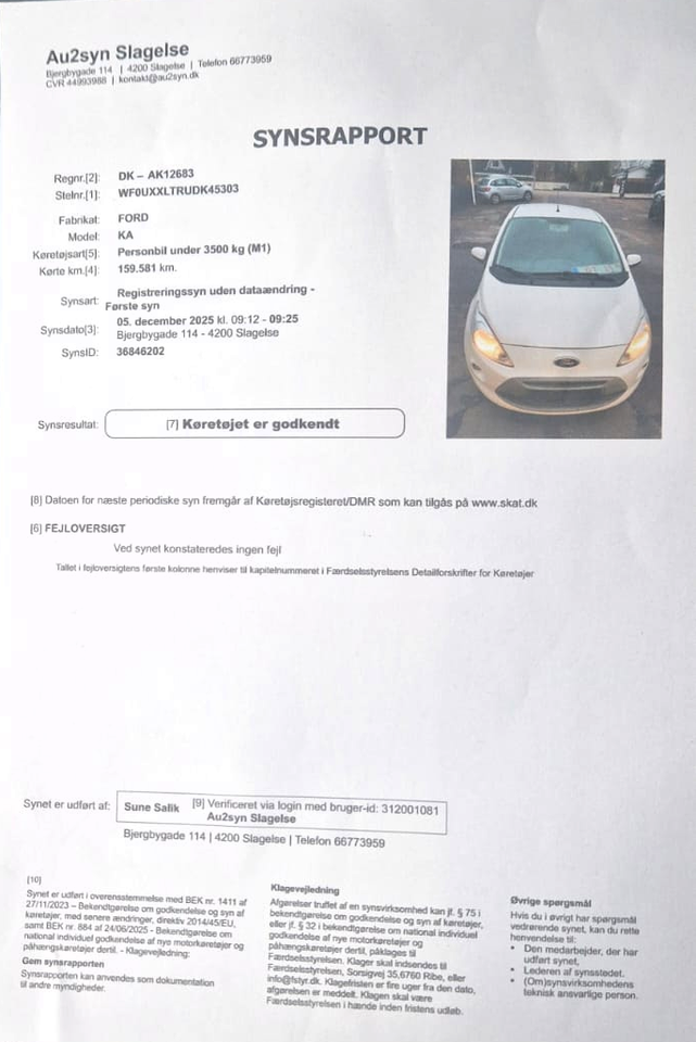 Ford Ka 1,2 Trend 3d