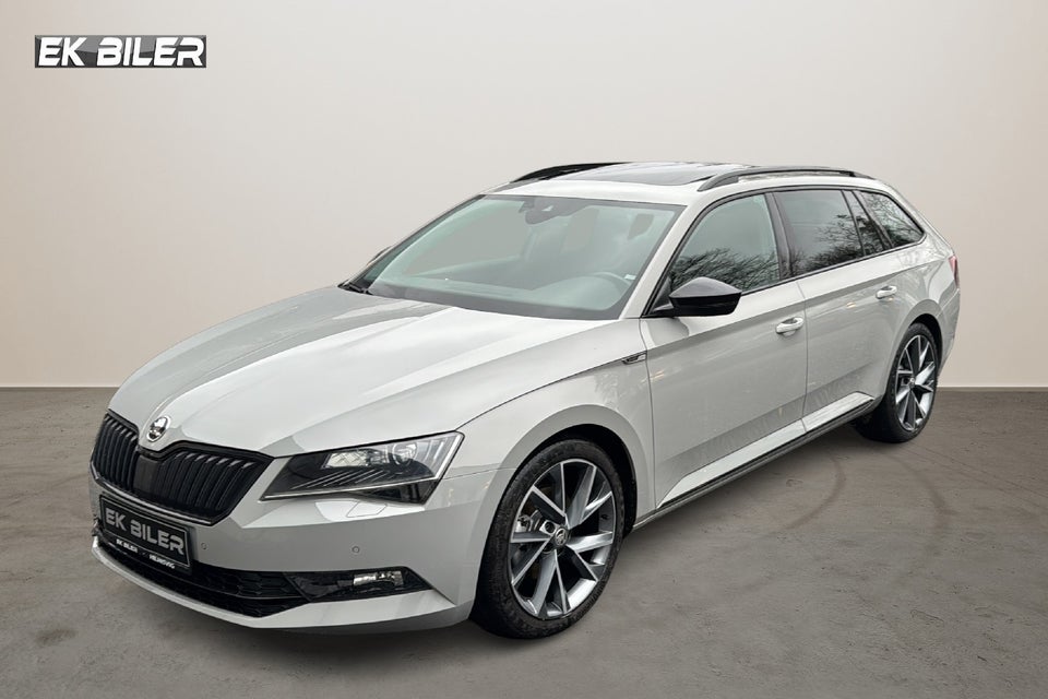 Skoda Superb 2,0 TDi 190 Sportline Combi DSG 4x4 5d