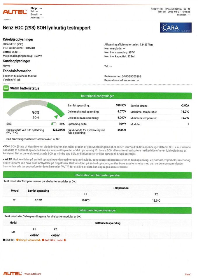 Mercedes EQC400 4Matic 5d