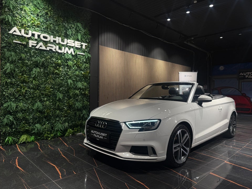 Audi A3 2,0 TFSi 190 Sport Cabriolet S-tr. 2d