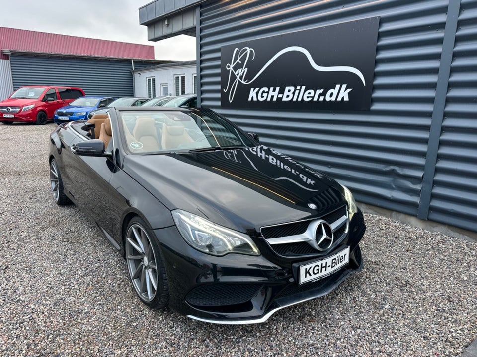 Mercedes E350 3,0 BlueTEC AMG Line Cabriolet aut. 2d