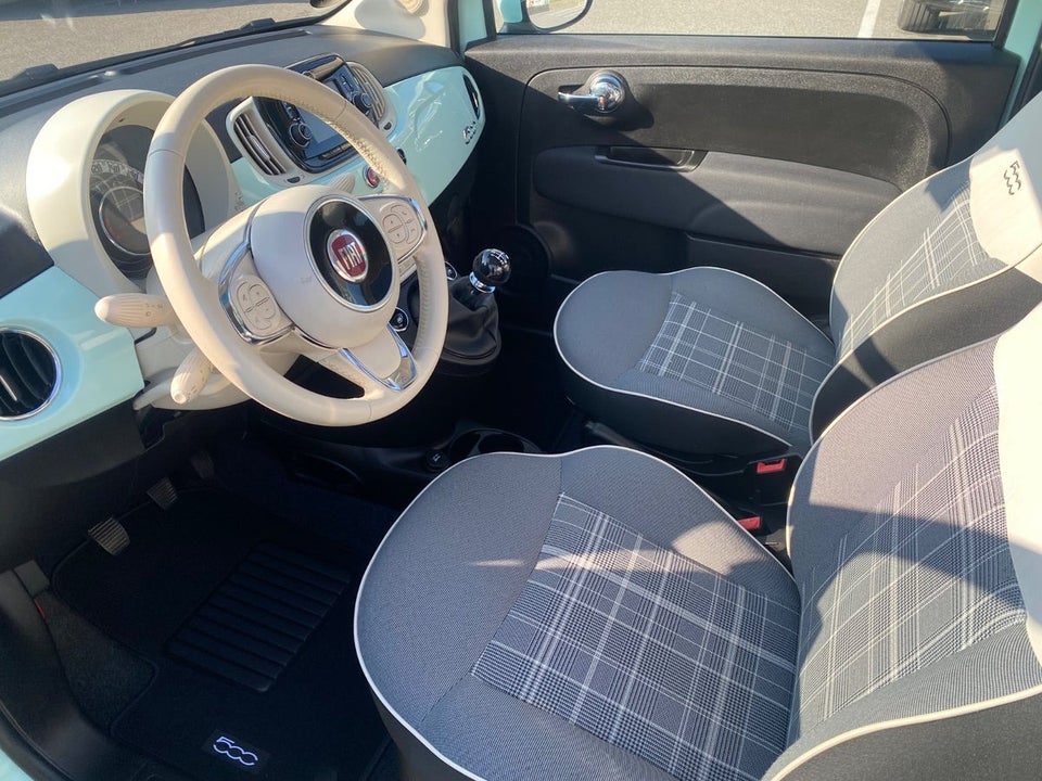 Fiat 500 0,9 TwinAir 80 Lounge 3d