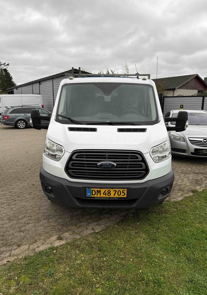 Ford Transit 350 L3 Chassis 2,0 TDCi 170 Mandskabsvogn m/lad 4d