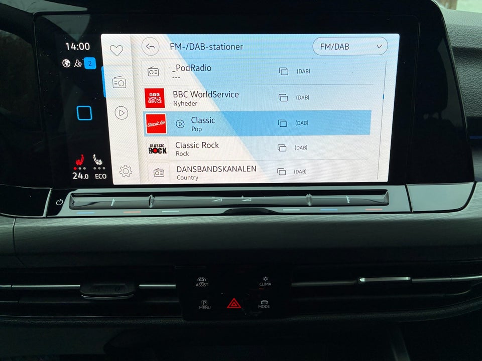 VW Golf VIII 1,4 eHybrid DSG 5d