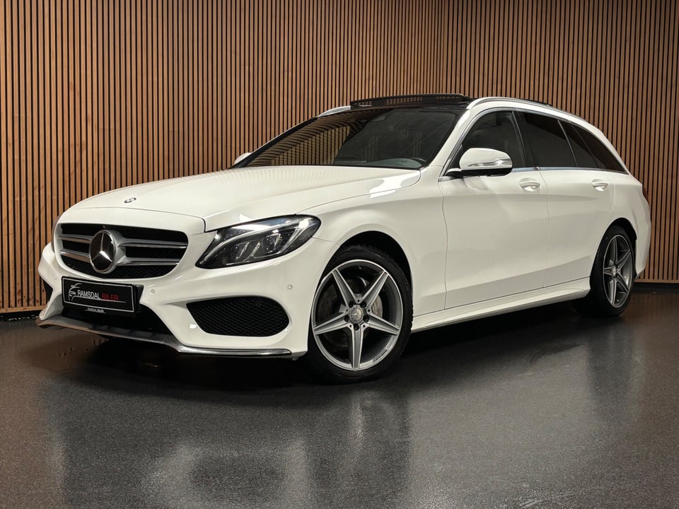 Mercedes C220 d 2,2 AMG Line stc. aut. 5d