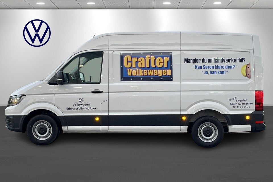 VW Crafter 35 2,0 TDi 177 Kassevogn L3H3 aut.