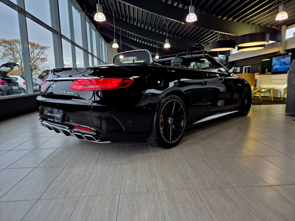 Mercedes S63 5,5 AMG Cabriolet aut. 4Matic 2d