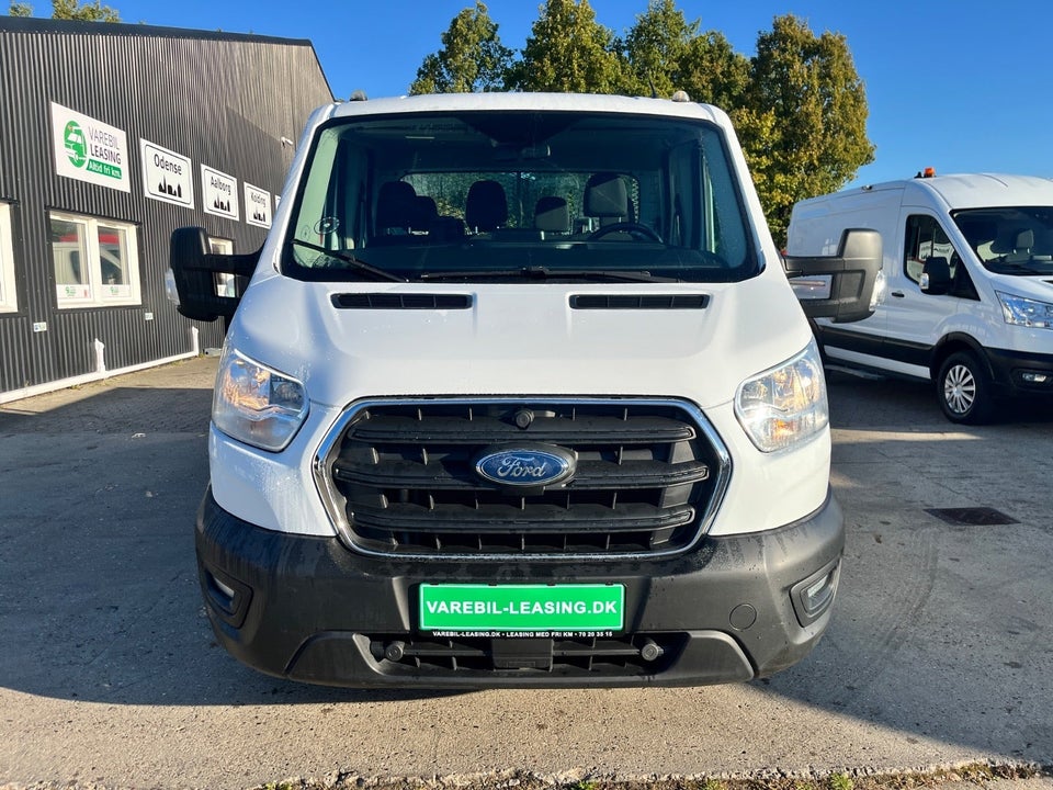 Ford Transit 350 L4 Chassis 2,0 TDCi 170 Mandskabsvogn m/lad RWD