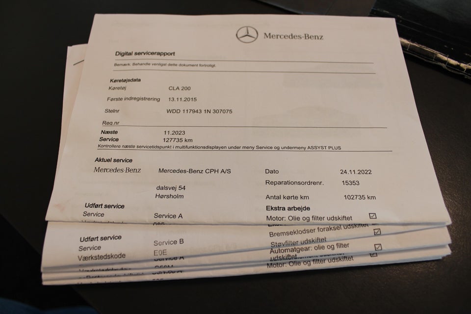 Mercedes CLA200 1,6 Shooting Brake aut. 5d