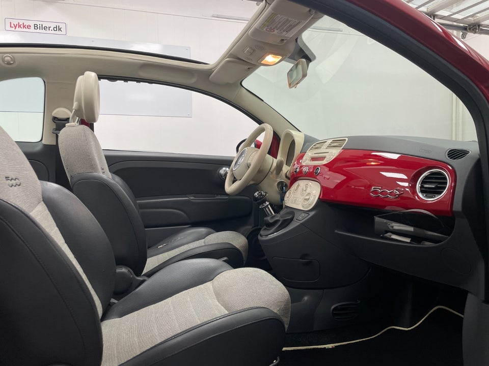 Fiat 500C 1,2 Lounge 2d