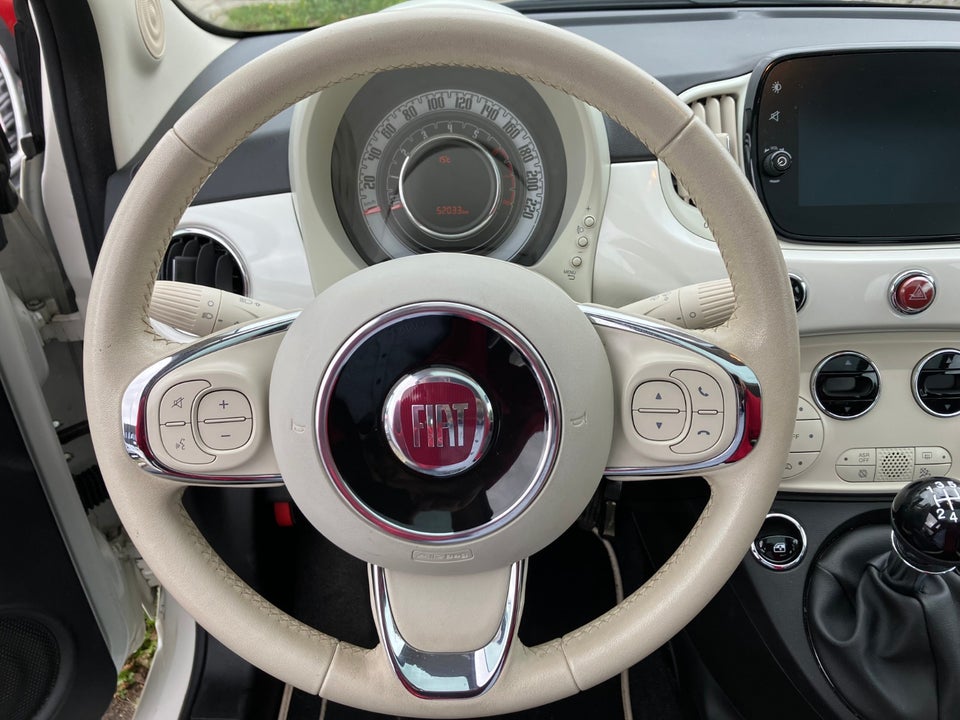 Fiat 500 0,9 TwinAir 80 Lounge 3d