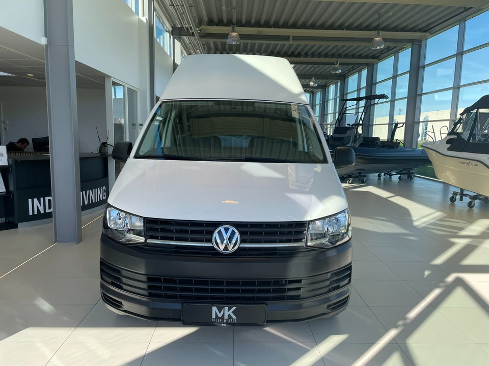 VW Transporter 2,0 TDi 102 Kassevogn lang