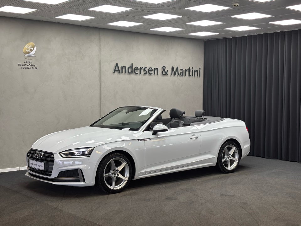 Audi A5 2,0 TFSi 190 Sport Cabriolet S-tr. 2d