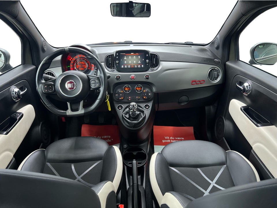 Fiat 500 0,9 TwinAir 80 Sportiva 3d