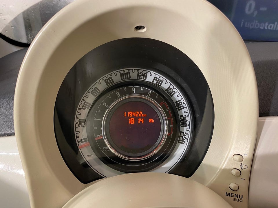 Fiat 500C 1,2 Lounge 2d