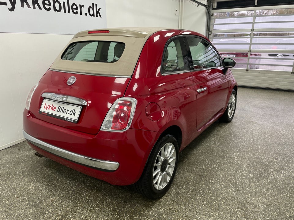 Fiat 500C 1,2 Lounge 2d