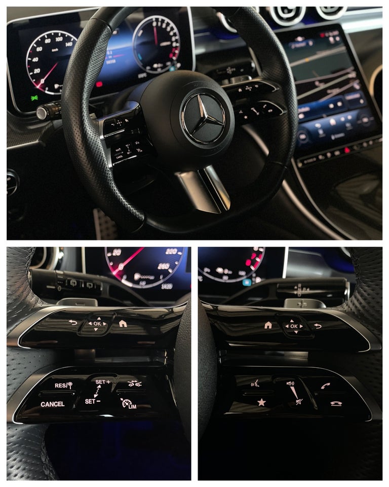 Mercedes C300 e 2,0 AMG Line stc. aut. 5d