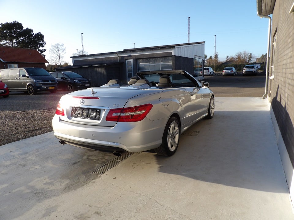 Mercedes E350 3,5 CGi AMG Line Cabriolet aut. BE 2d