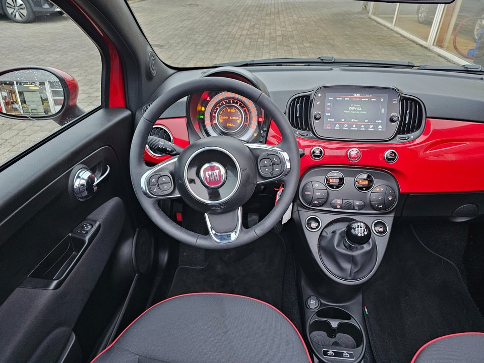 Fiat 500C 1,0 Hybrid (RED) 2d