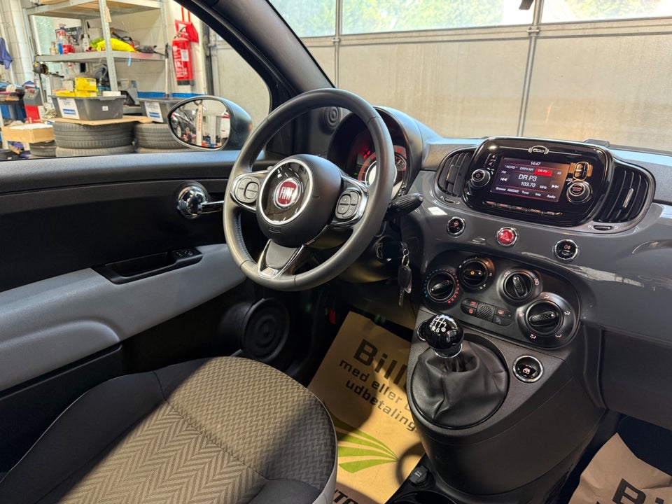 Fiat 500 1,0 Hybrid Pop 3d